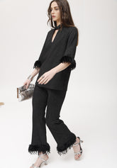 Top Suryo punto de lurex